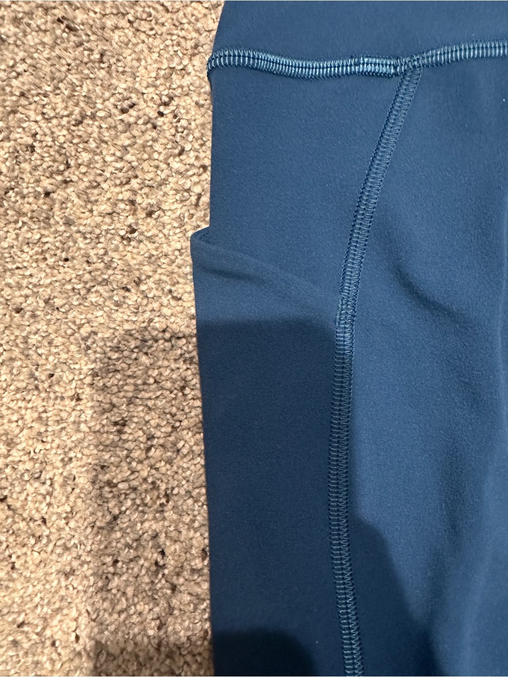 Lululemon Align High-Rise Pant with Pockets 25” Blue Borealis Size 12 - Picture 4 of 8
